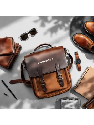 Men's Designer Saddle Bag