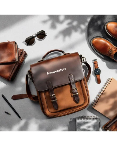 Men's Designer Saddle Bag