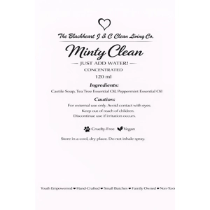 Minty All Purpose Cleaner just add water