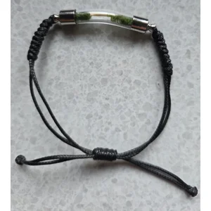 Real Squirrel Toe Bone Curio Vial Bracelet
