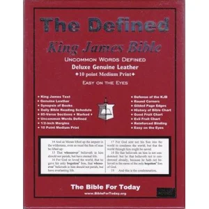 THE DEFINED KING JAMES BIBLE
