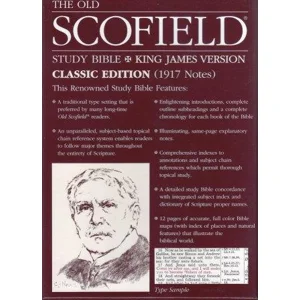 OLD SCOFIELD STUDY BIBLE