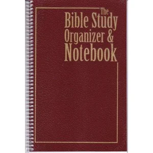 BIBLE STUDY ORGANIZER & NOTEBOOK