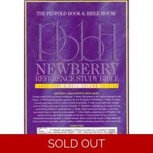 NEWBERRY REFERENCE STUDY BIBLE