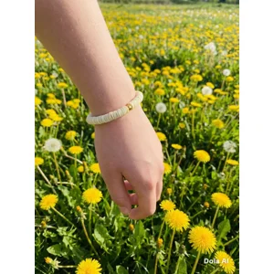 Dandelion bracelet