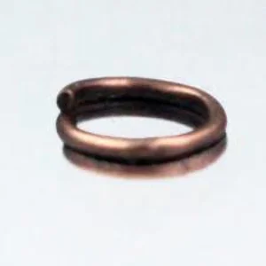 Split Rng Copper 8 mm (10)