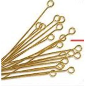 Brass Eye Pins  50 mm (5)