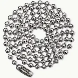 20 Inch Ball chain  military  1.2 mm