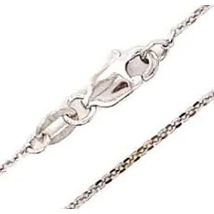 16 inch Silver Plate Chain with Lobster Clasps 1.5 mm