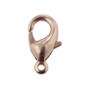 28 mm Rose Gold Finish Lobster Clasps (1)
