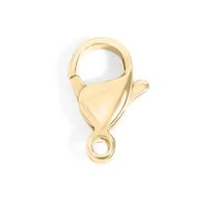 Lobster Clasp Golden  33 x 20 mm  (2)