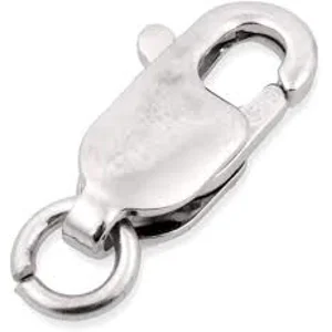 Sterling silver Lobster Clasp.  5 X 20 mm (1)