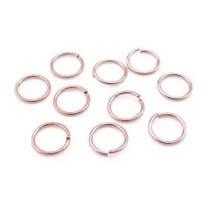 O rings 5 mm  Rose Gold (20)