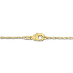 18 inch Gold Plated Cable Chain  with lobster Clasp 1.5 mm
