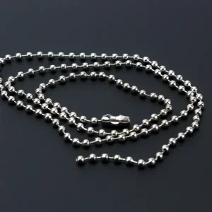 20 Inch Ball chain military 2 mm