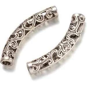 Curbed Noodle Bead 35 x 5 mm  (1)