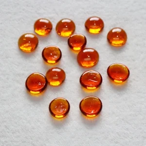 Acrylic Flat Beads  6 mm  (10)