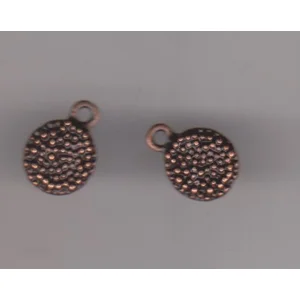 Earring Posts Bronze Off Center Pin. 21 mm (4)