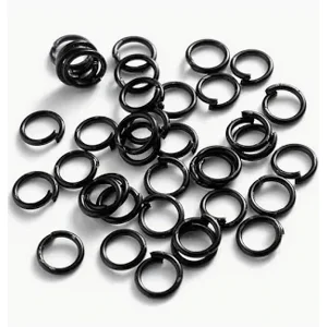 O Ring Black Stainless  8 mm  (5)