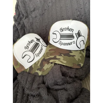 Broken Spannerz Camo Hat