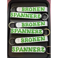 Broken Spannerz Keychain Wristband