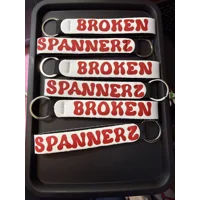Broken Spannerz Keychain Wristband