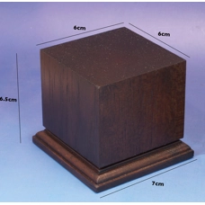 Wooden varnished base Dark Brown (ONYX)