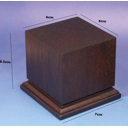 Wooden varnished base Dark Brown (ONYX)