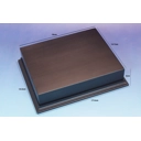 Wooden varnished base Satin Black Lacquer