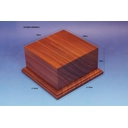 Wooden varnished base Light Brown
