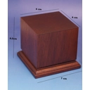 Wooden varnished base Light Brown (PADUK)