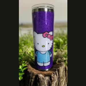 Cat themed glitter Tumblr