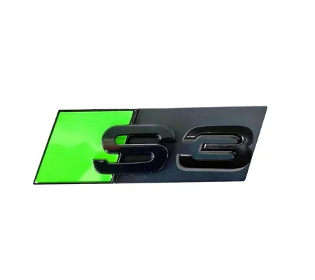 S3 GRILL BADGE GREEN 70mm x 22mm