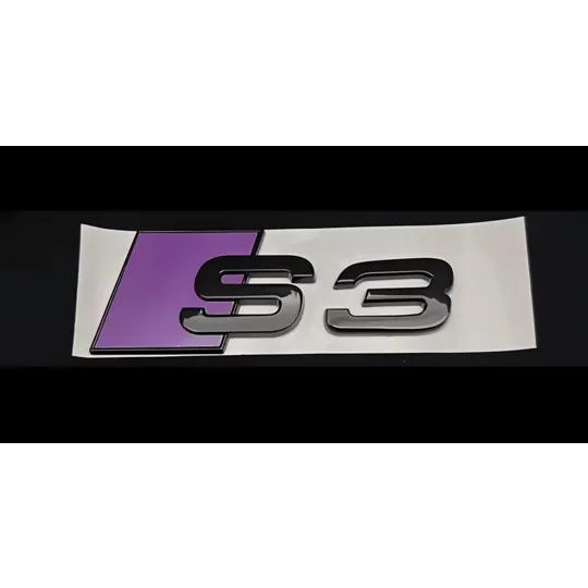 S3 REAR PURPLE LARGE 105mm x 38mm