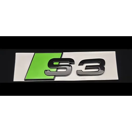 S3 REAR GREEN LARGE 105mm x 38mm
