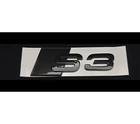 S3 REAR BLACK/BLACK large 105mm x 38mm