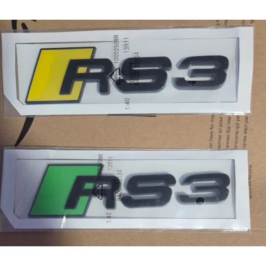 RS BOOT BADGES