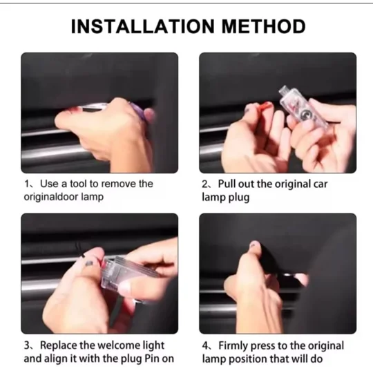 Door projector lights AUDI 2 pack