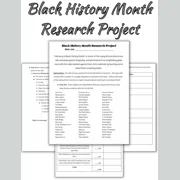 Black History Month Project