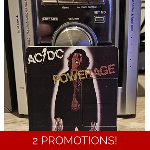 AC/DC Powerage Personalized Minidisc