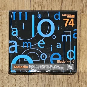 Melodia MD74 Black Minidisc