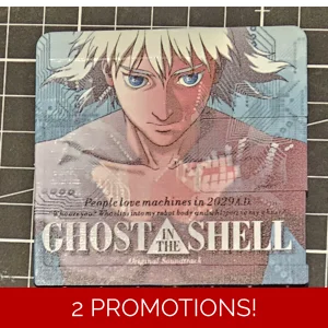 Minidisc Ghost In The Shell OST Personalized Minidisc