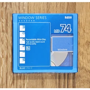 Minidisc DAISO Window MD74 Blue