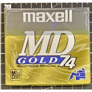 Maxell Gold MD74 US Minidisc