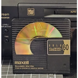 Maxell Pure Serie I Gold 60min Minidisc