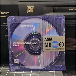 Axia MD-BOX Blue 60min Minidisc