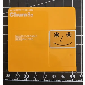 CHUM80 Orange Used Minidisc