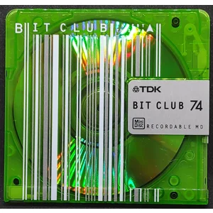 TDK Bit Club Barcode MD74 Green