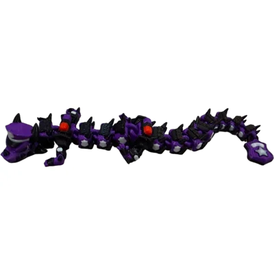Large Police Dragon Purple