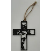 Rear View Mirror Crucifix
